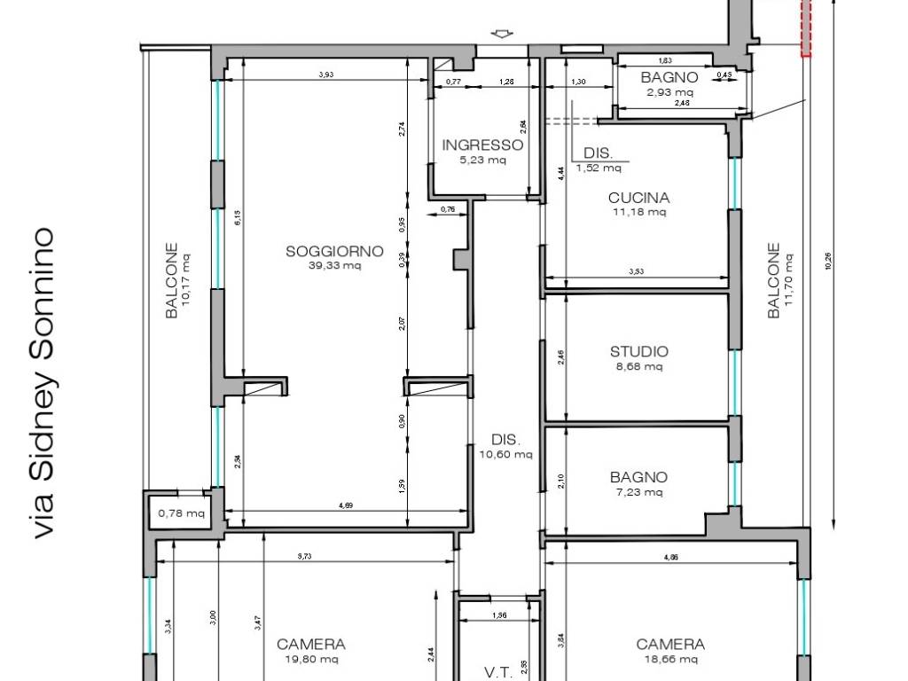 appartamento in vendita a Cagliari in zona Villanova