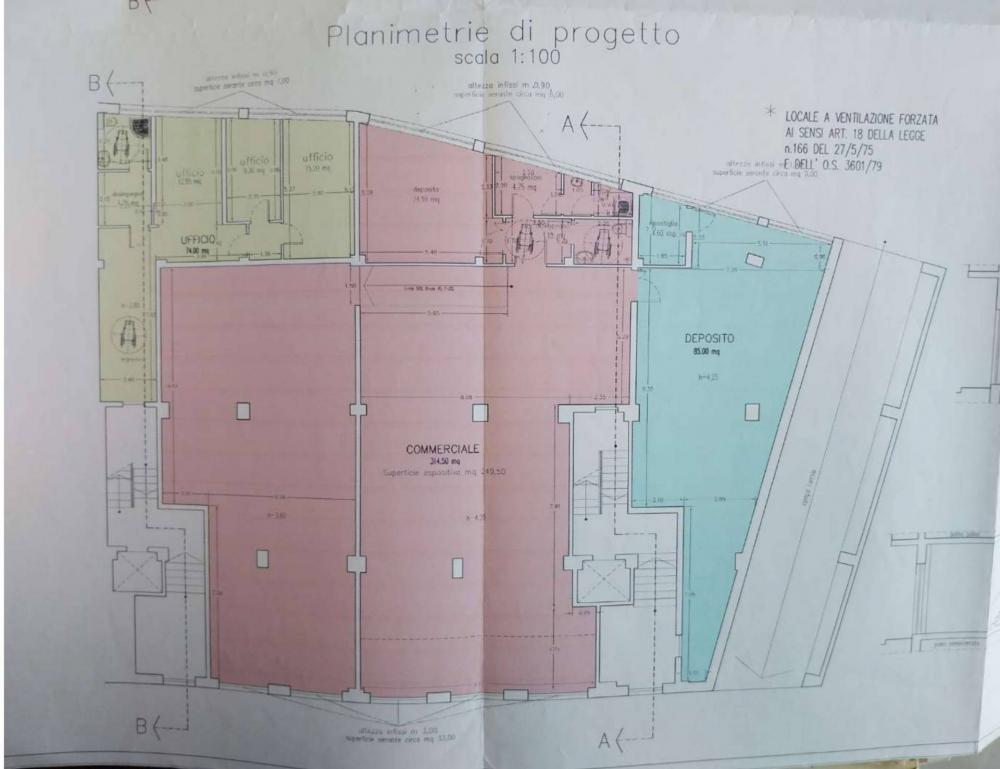 locale commerciale in vendita a Cagliari in zona Stampace/Punici