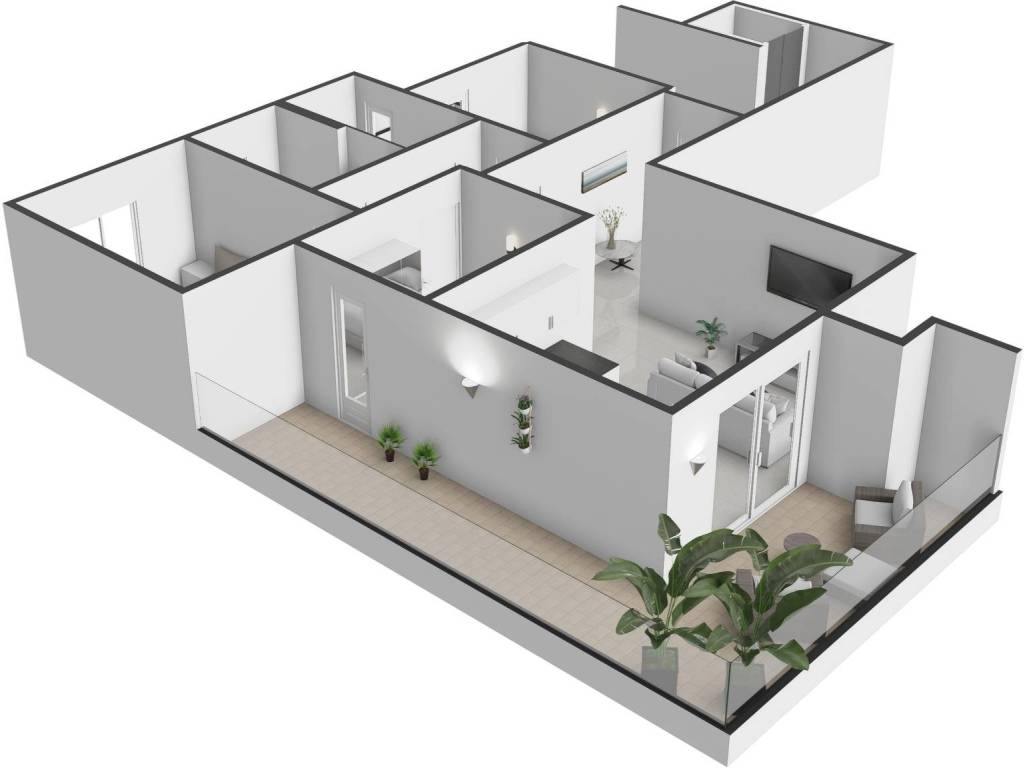 appartamento in vendita a Cagliari in zona Pirri