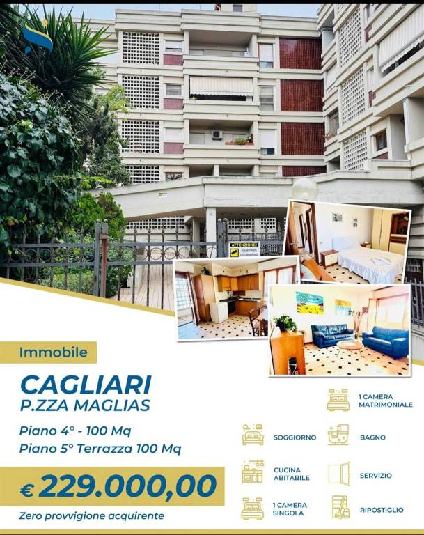 appartamento in vendita a Cagliari in zona Tuvixeddu/Tuvumannu