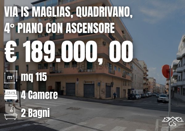 appartamento in vendita a Cagliari in zona Tuvixeddu/Tuvumannu