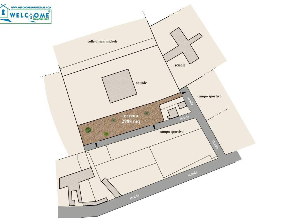 terreno edificabile in vendita a Cagliari in zona Is Mirrionis/San Michele