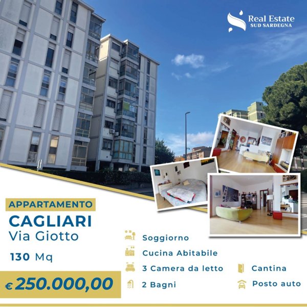 appartamento in vendita a Cagliari in zona Mulinu Becciu