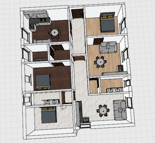 appartamento in vendita a Cagliari in zona Genneruxi