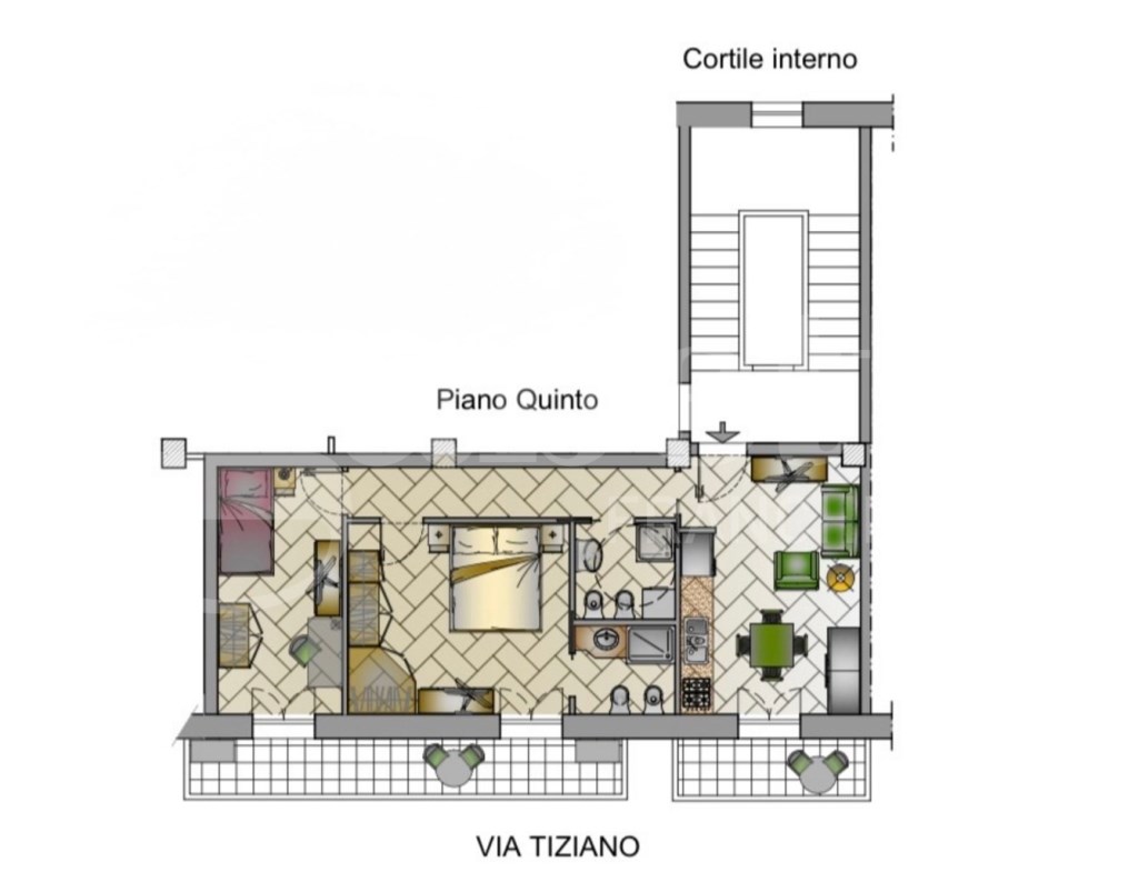 appartamento in vendita a Cagliari in zona San Benedetto