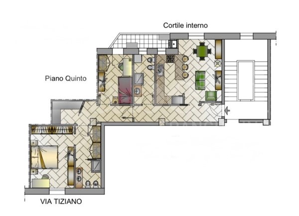 appartamento in vendita a Cagliari in zona San Benedetto
