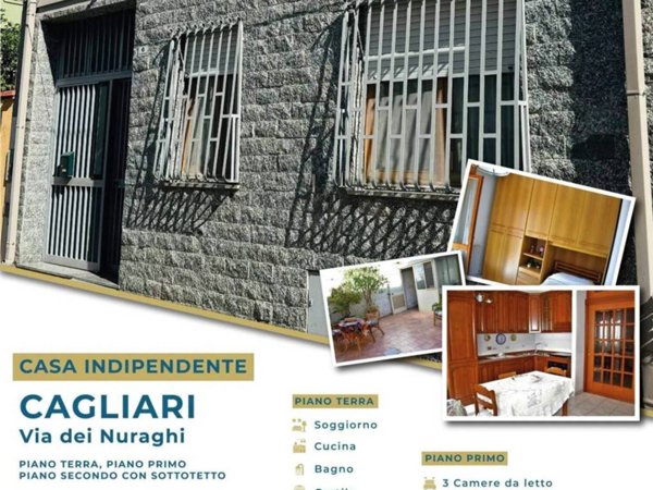 casa indipendente in vendita a Cagliari in zona Is Mirrionis/San Michele