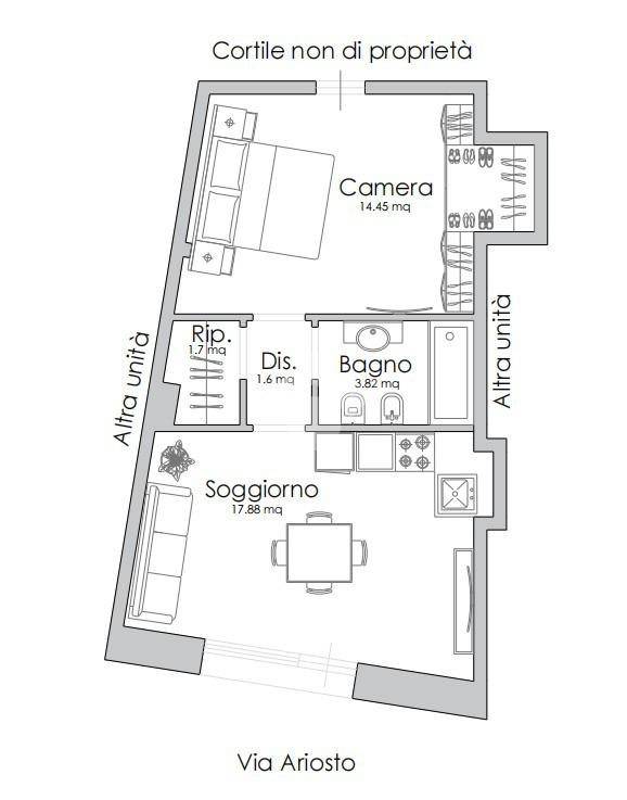 appartamento in vendita a Cagliari in zona San Benedetto