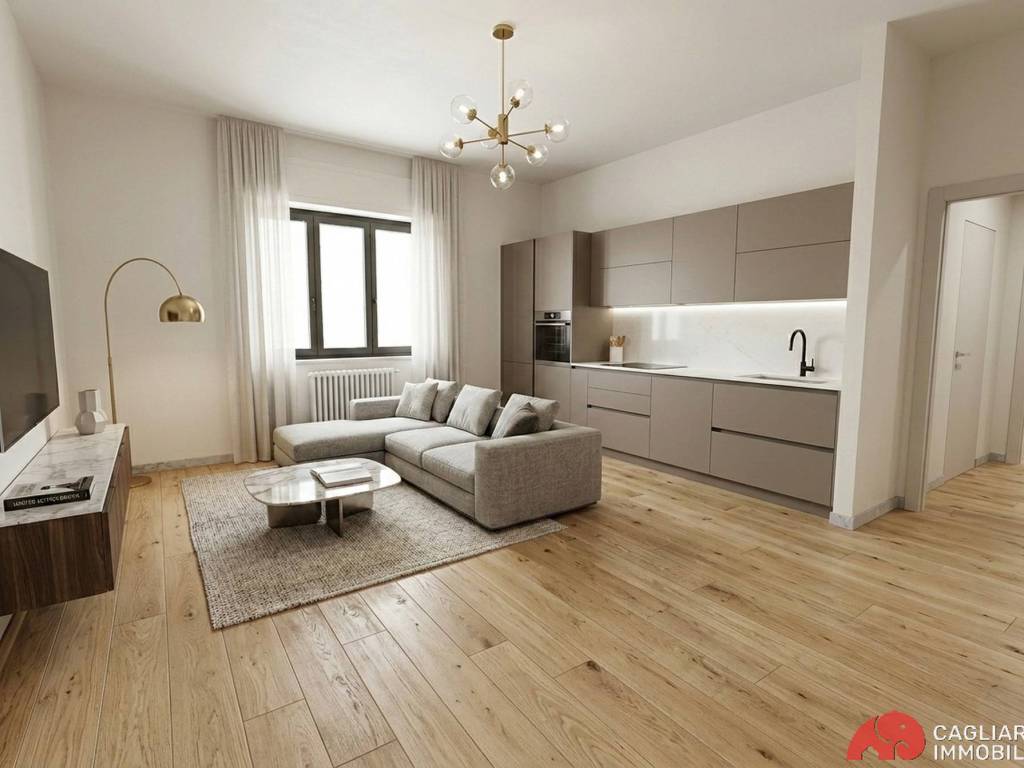 appartamento in vendita a Cagliari in zona Villanova