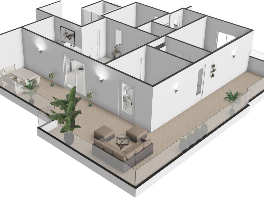 appartamento in vendita a Cagliari in zona Pirri