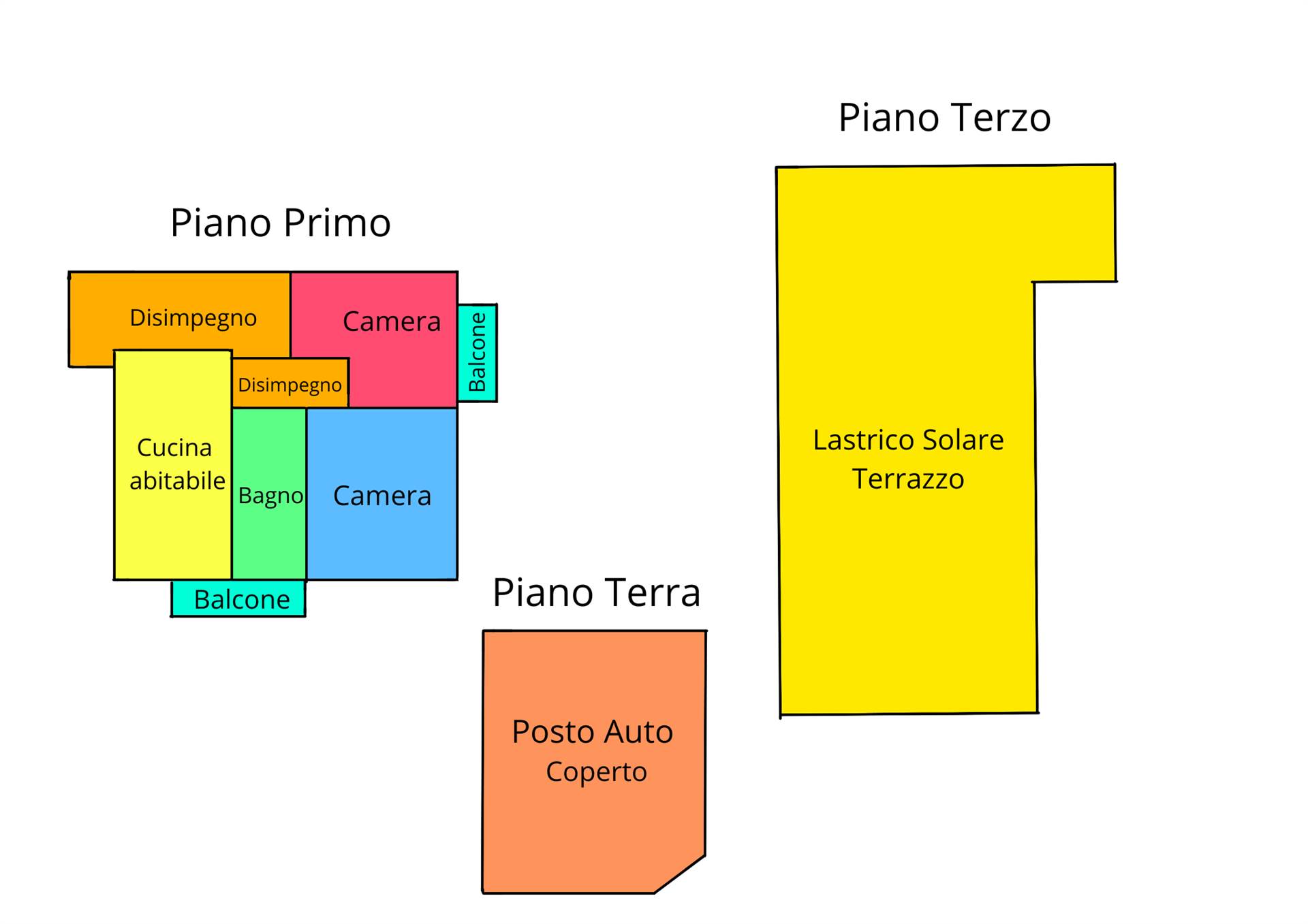 appartamento in vendita a Cagliari in zona Pirri