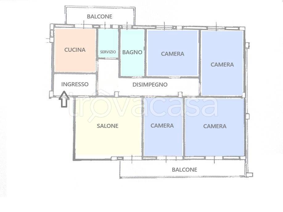 appartamento in vendita a Cagliari in zona Quartiere del Sole / La Palma