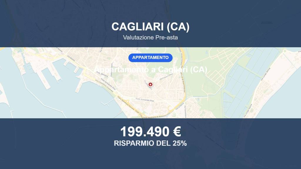 appartamento in vendita a Cagliari in zona Bonaria