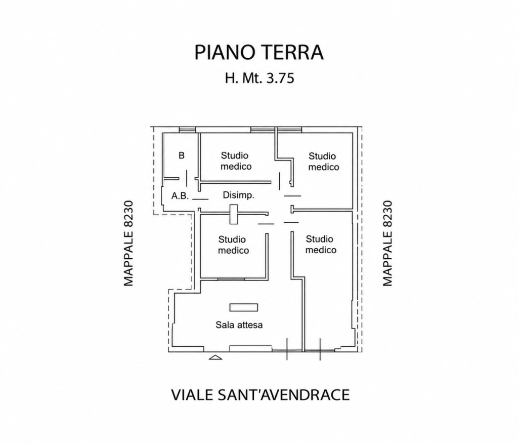 locale commerciale in vendita a Cagliari in zona Sant'Avendrace