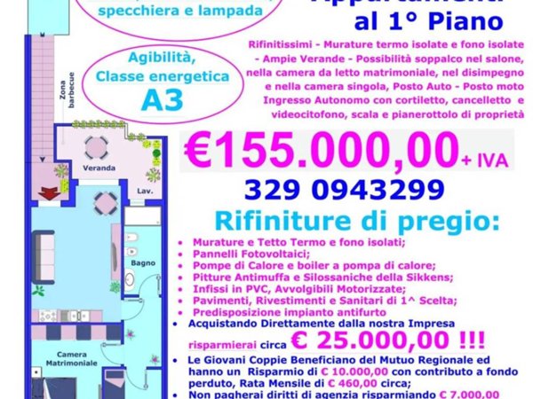 appartamento in vendita a Decimomannu