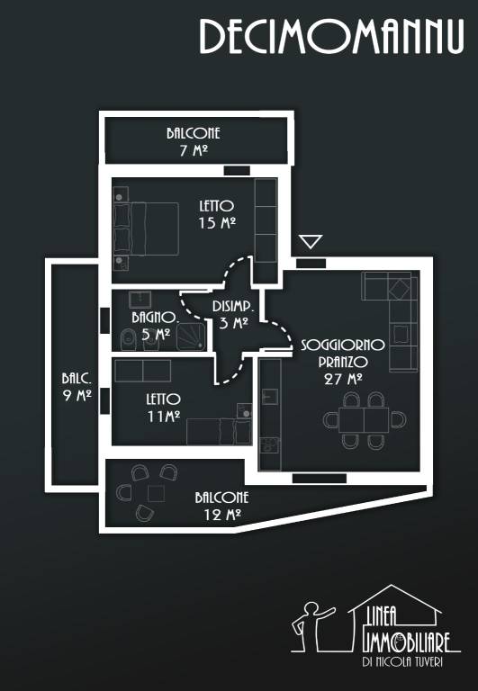 appartamento in vendita a Decimomannu