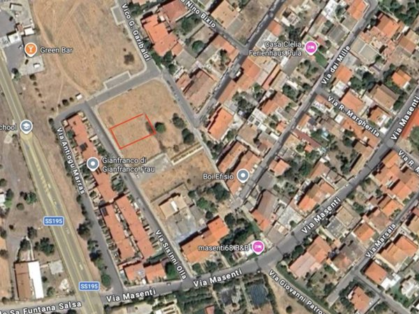 terreno edificabile in vendita a Pula