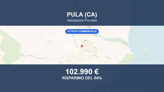 locale commerciale in vendita a Pula