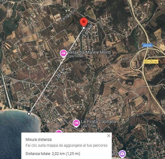 terreno edificabile in vendita a Quartu Sant'Elena in zona Capitana