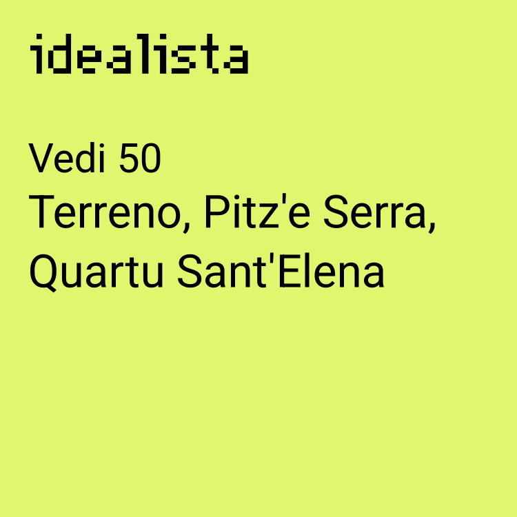 terreno edificabile in vendita a Quartu Sant'Elena in zona Pitz'e Serra
