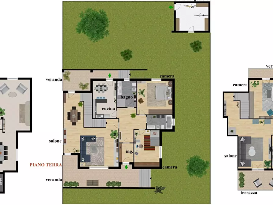 casa indipendente in vendita a Quartu Sant'Elena in zona Pirastu