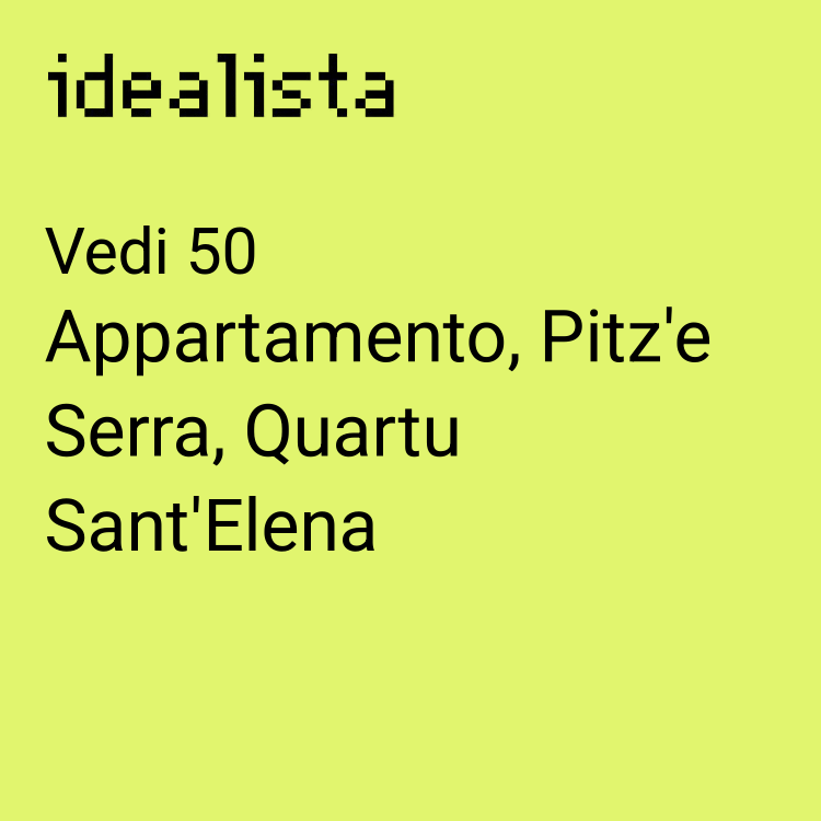appartamento in vendita a Quartu Sant'Elena in zona Pitz'e Serra