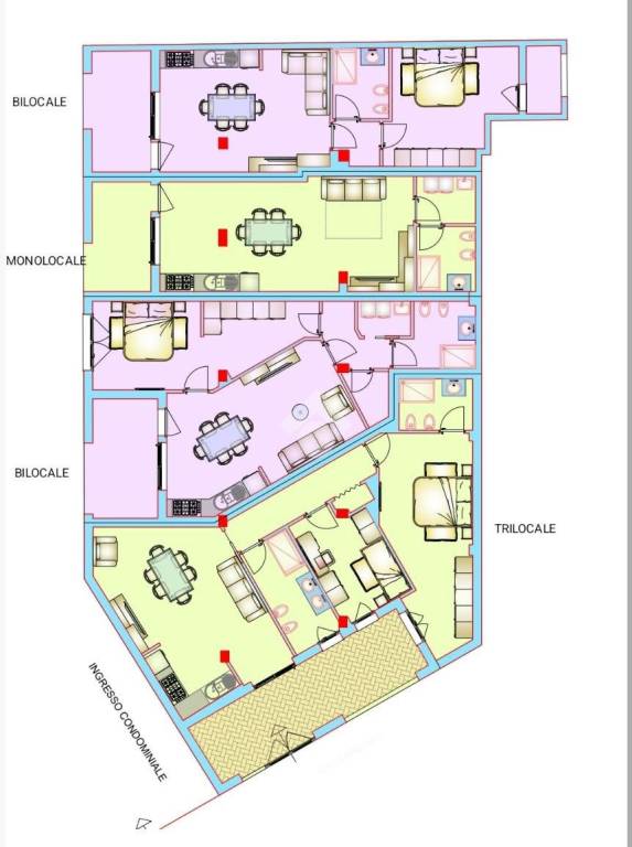 appartamento in vendita a Quartu Sant'Elena in zona Musicisti