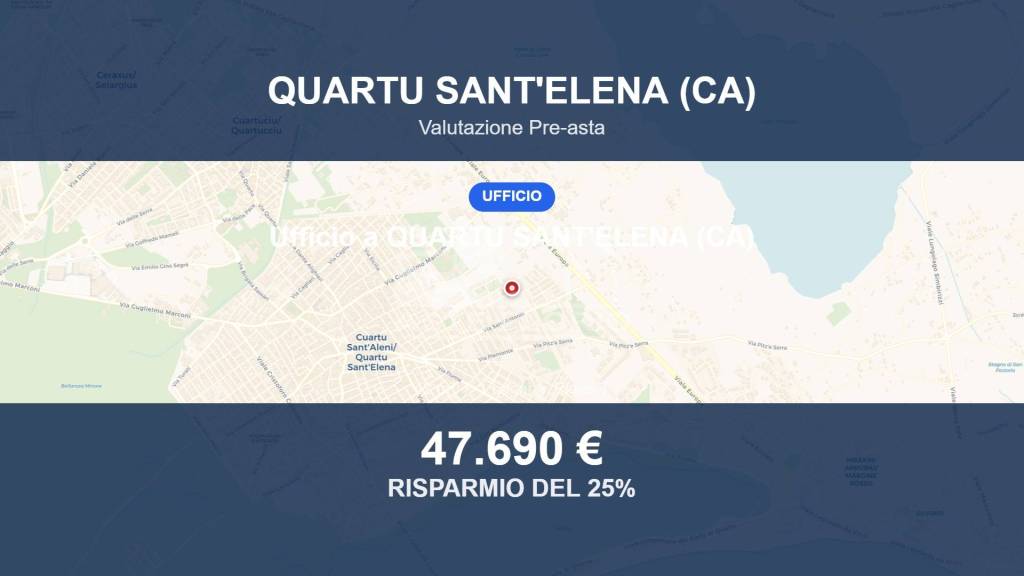 ufficio in vendita a Quartu Sant'Elena