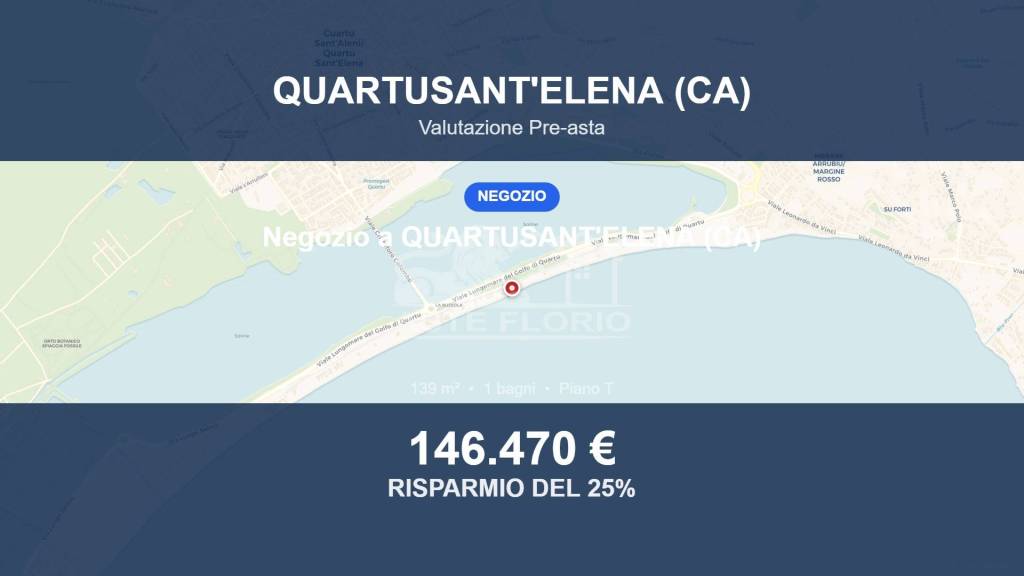 negozio in vendita a Quartu Sant'Elena in zona Quartello