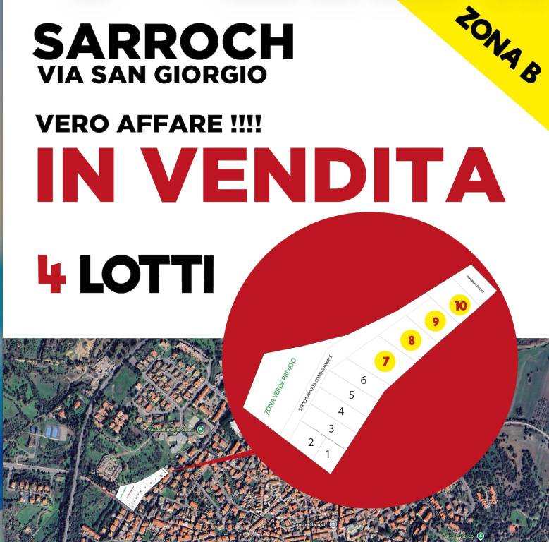 terreno in vendita a Sarroch