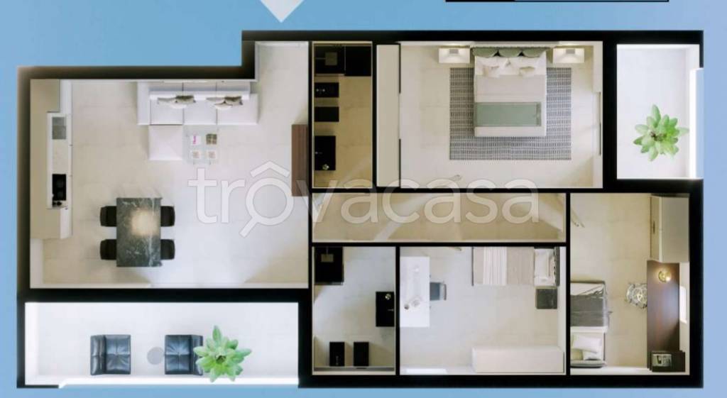 appartamento in vendita a Selargius