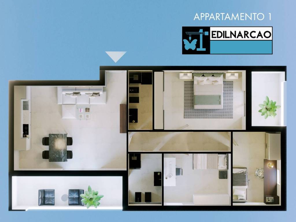 appartamento in vendita a Selargius