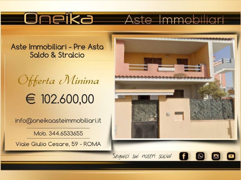 appartamento in vendita a Selargius