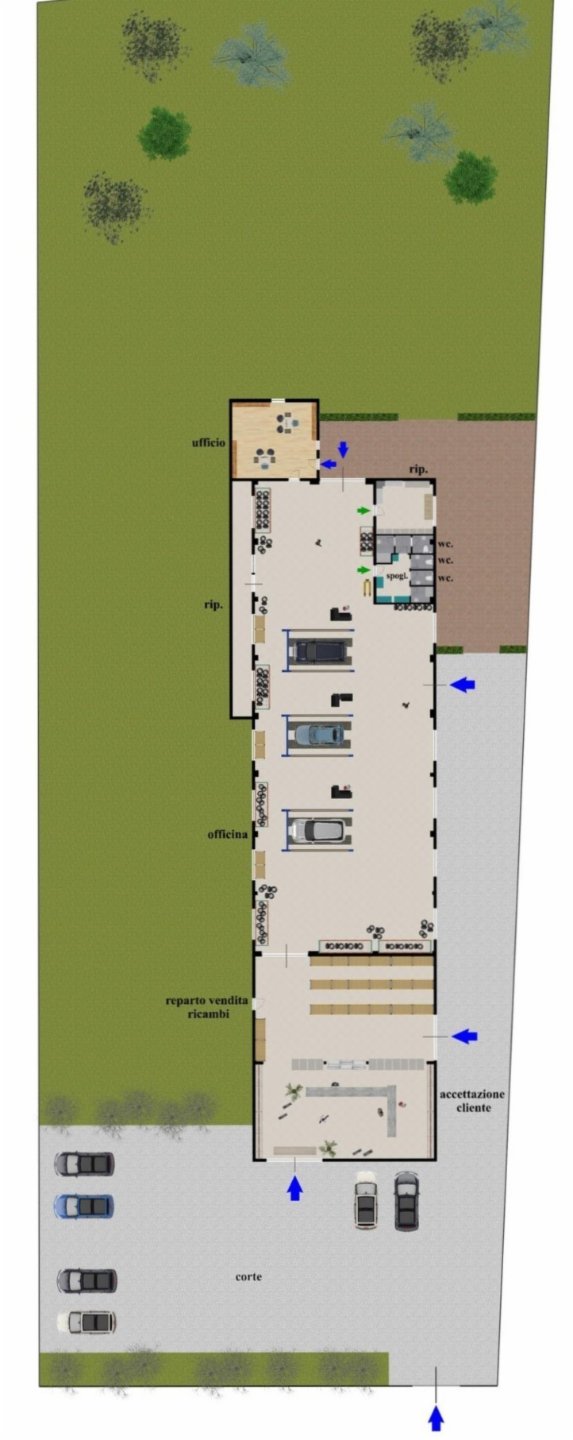 capannone in vendita a Selargius