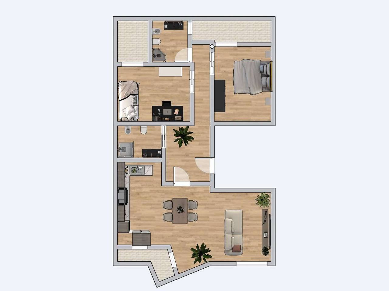 appartamento in vendita a Selargius