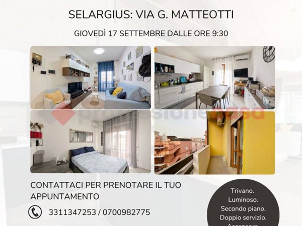 appartamento in vendita a Selargius