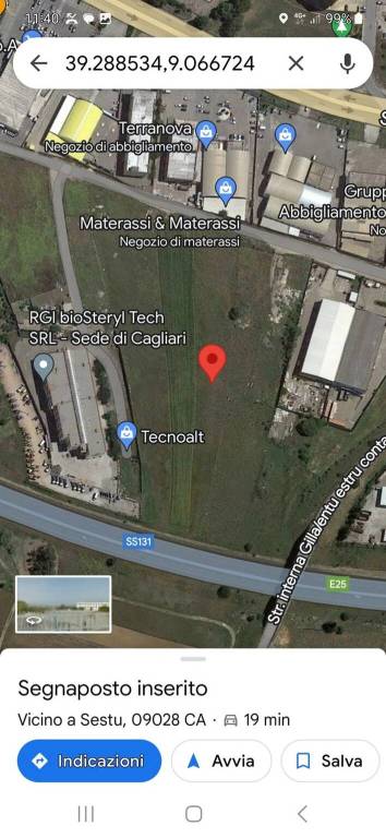 terreno edificabile in vendita a Sestu in zona Cortexandra