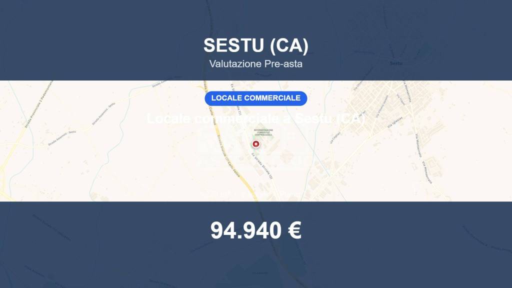 negozio in vendita a Sestu in zona Cortexandra