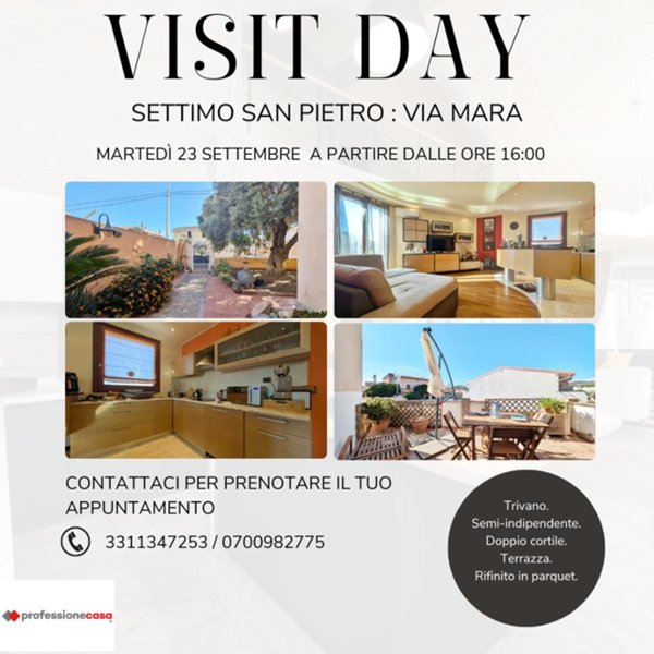 appartamento in vendita a Settimo San Pietro