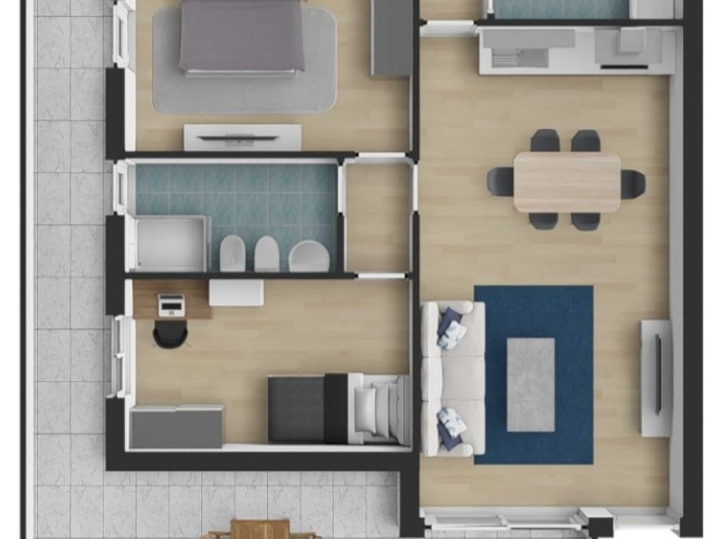 appartamento in vendita a Sinnai