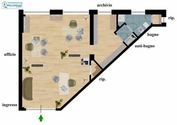 ufficio in vendita a Sinnai