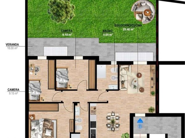 appartamento in vendita a Sinnai