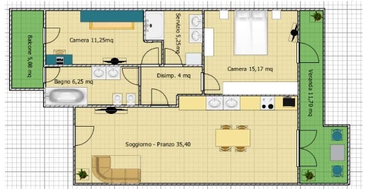 appartamento in vendita a Sinnai