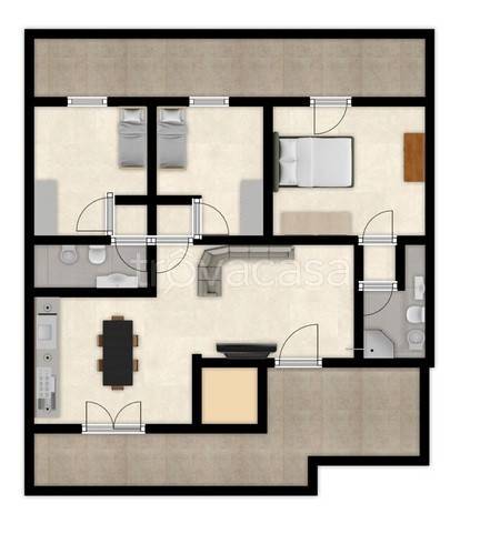 appartamento in vendita a Sinnai