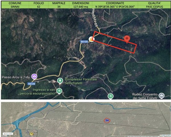 terreno edificabile in vendita a Sinnai