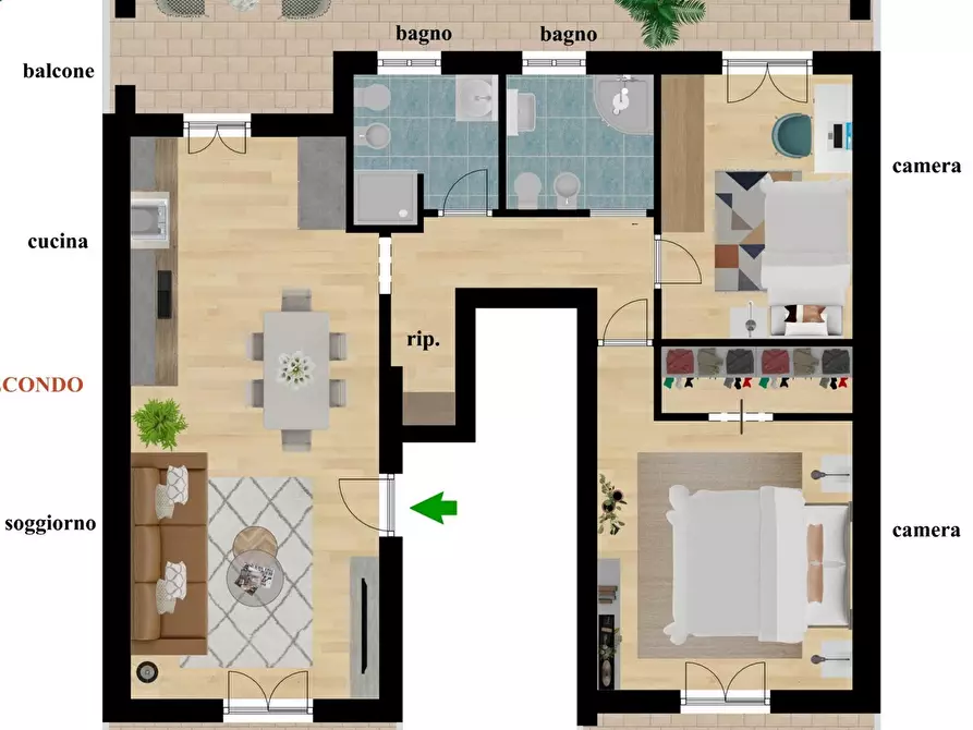 appartamento in vendita a Quartucciu