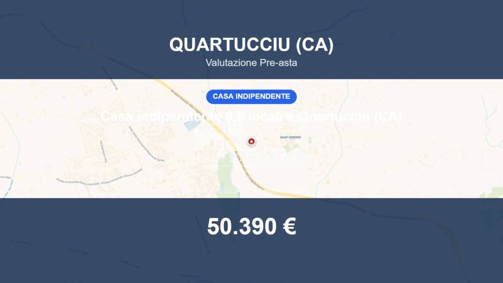 casa indipendente in vendita a Quartucciu in zona Sant'Isidoro