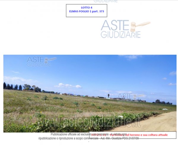terreno agricolo in vendita ad Elmas