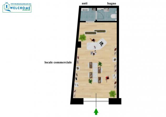 locale commerciale in vendita a Monserrato