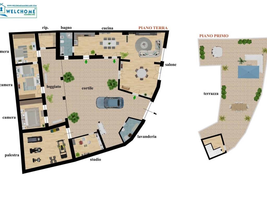 casa indipendente in vendita a Monserrato